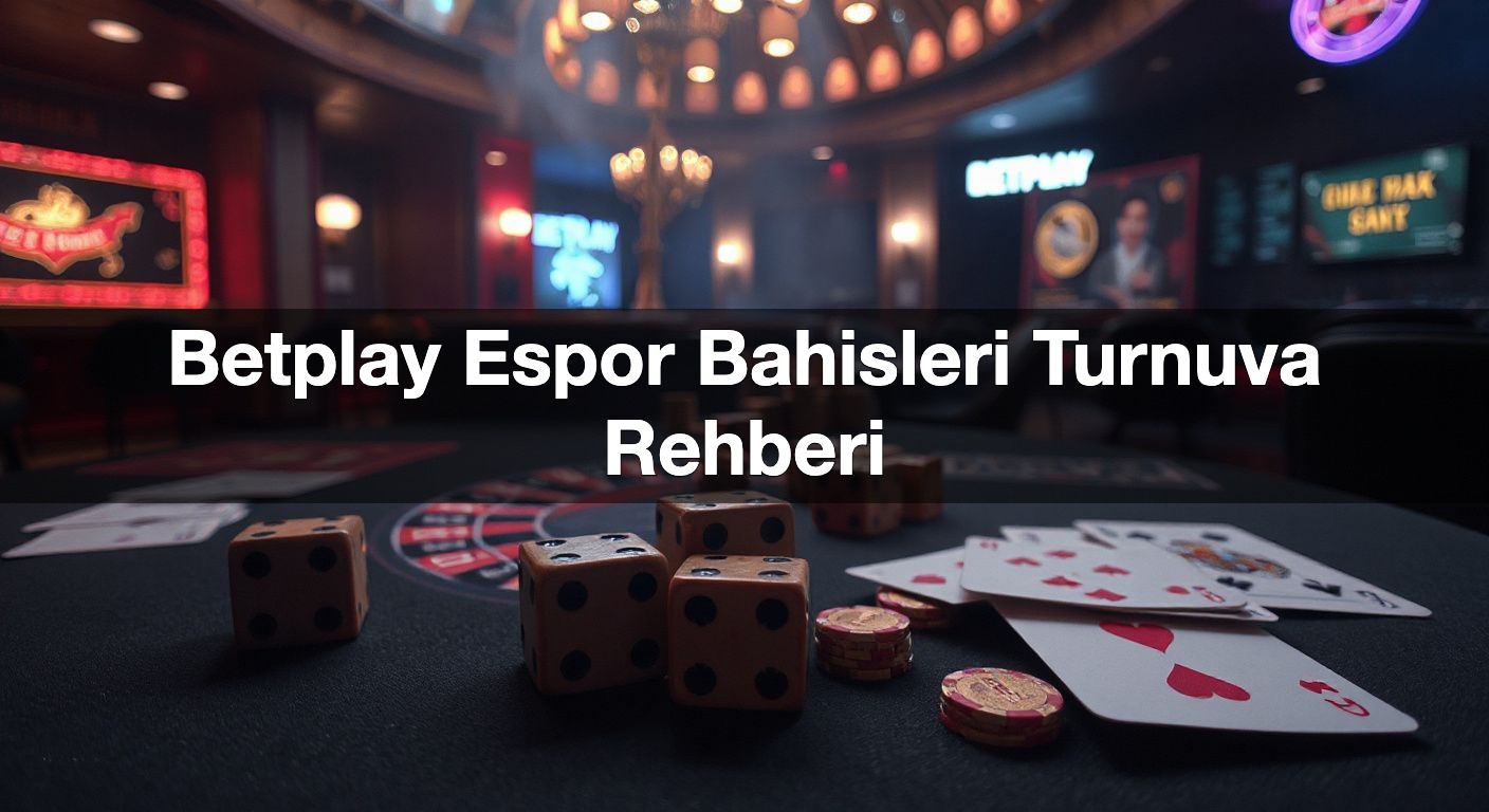 Betplay Espor Bahisleri Turnuva Rehberi