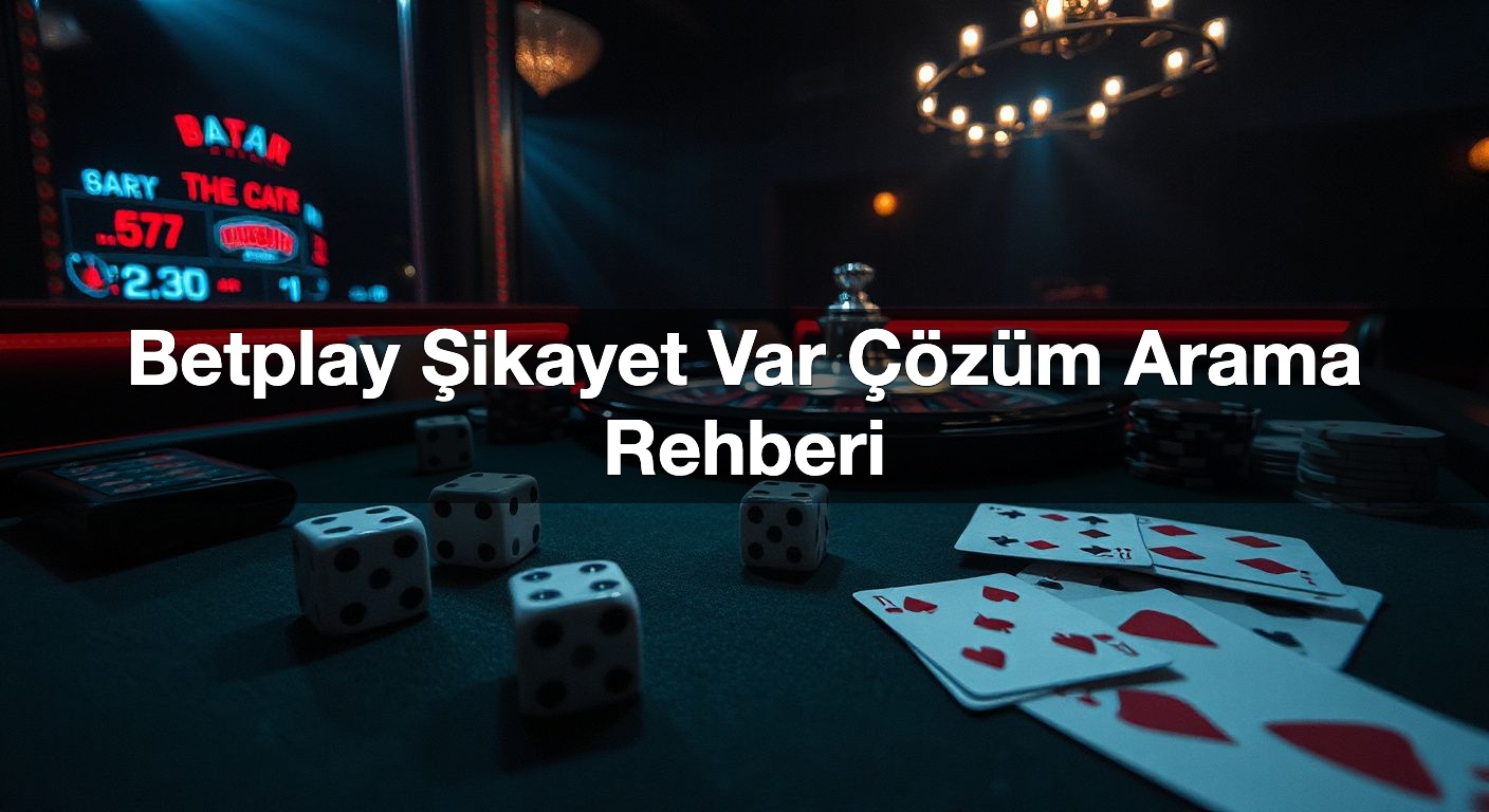 Betplay Şikayet Var Çözüm Arama Rehberi